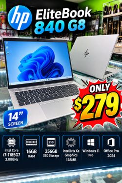 HP EliteBook 840 G8 – ONLY $279! 💻