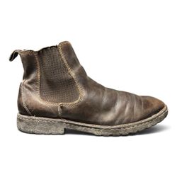 Born Leather Chelsea Boots, Brown ,Men’s Size 11.5