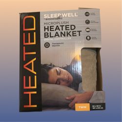 Heated Blanket Twin Bed Sleepwell Biddeford  