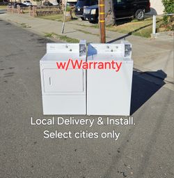 Whirlpool Coin Operated Commercial Washer And GAS Dryer. Local Delivery With Warranty 