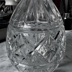 VINTAGE Marquis By Waterford- Crystal Egg Box 6" Brand New BEST OFFER