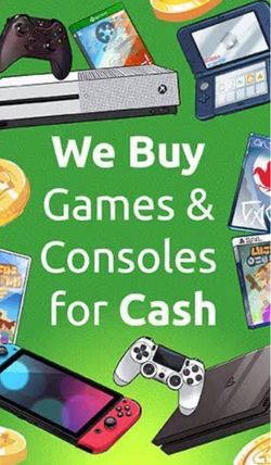 I buy Xbox,PlayStations, consoles