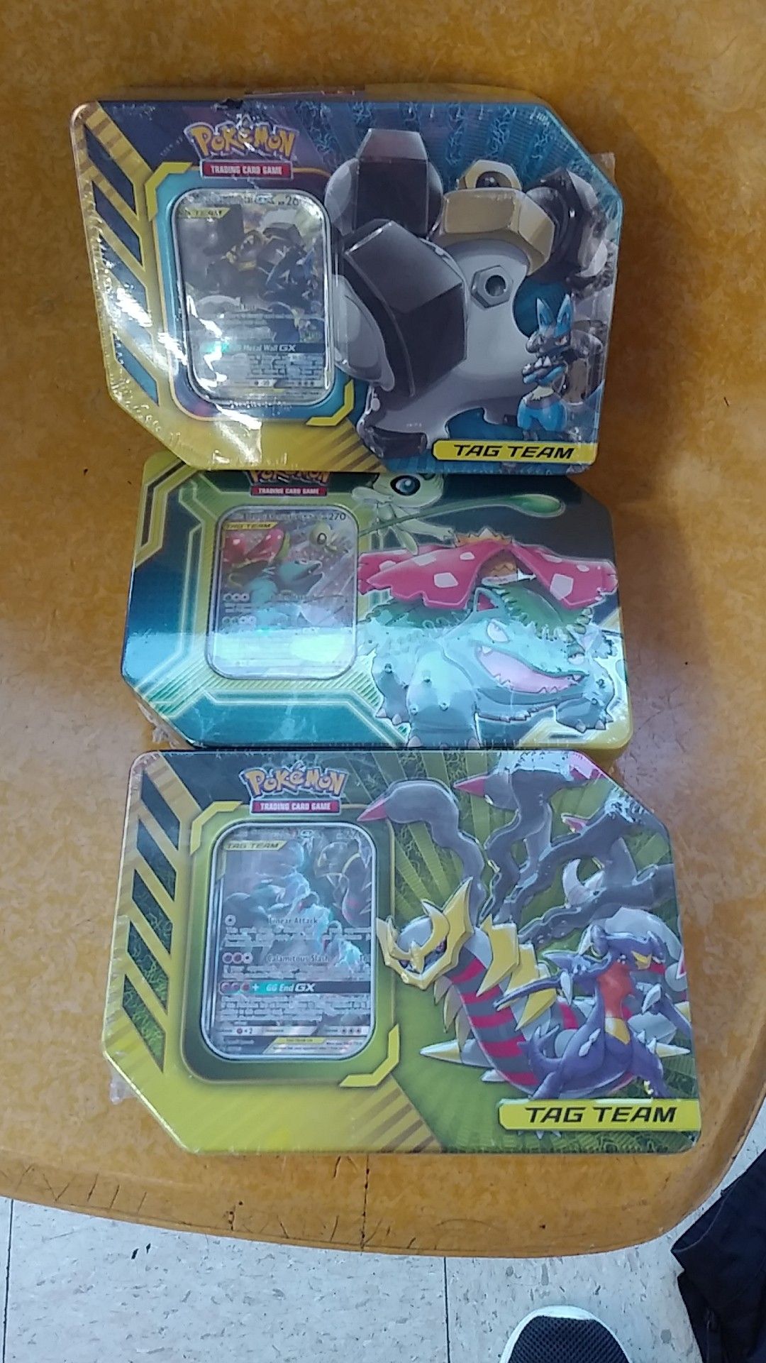 Pokemon tins