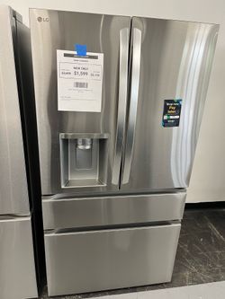 LG 25 cu. ft. Smart Counter-Depth MAX 4-Door French Door Refrigerator