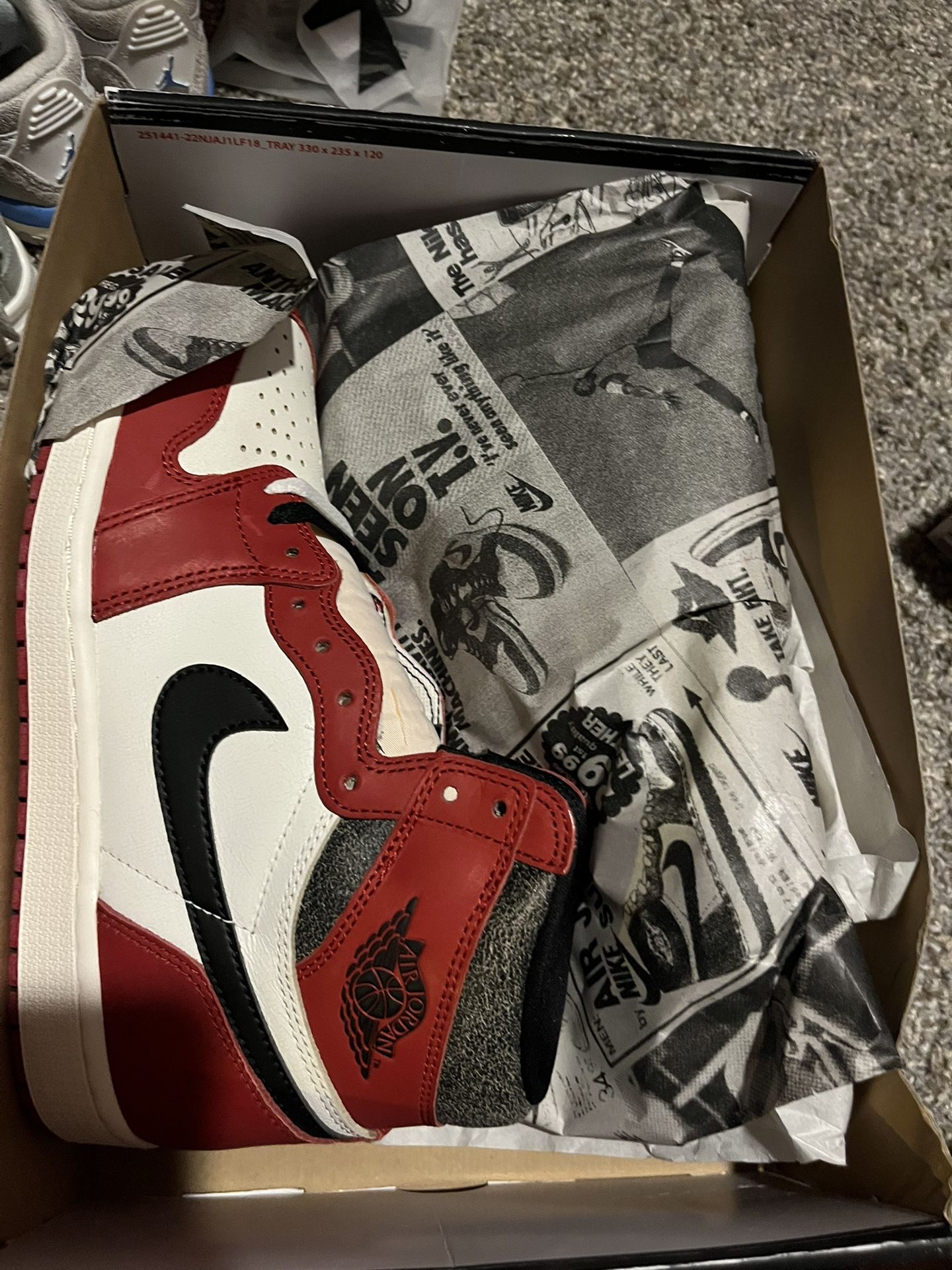 Lost And Found Jordan 1