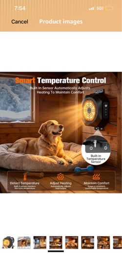 Poultry and dog house heater