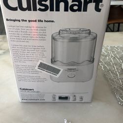 Cuisinart Ice Cream/Frozen Yogurt Maker Model Ice – 20 New In Box