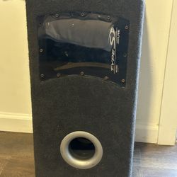 Alpine Type S Ported Box For 10 Inch Sub!