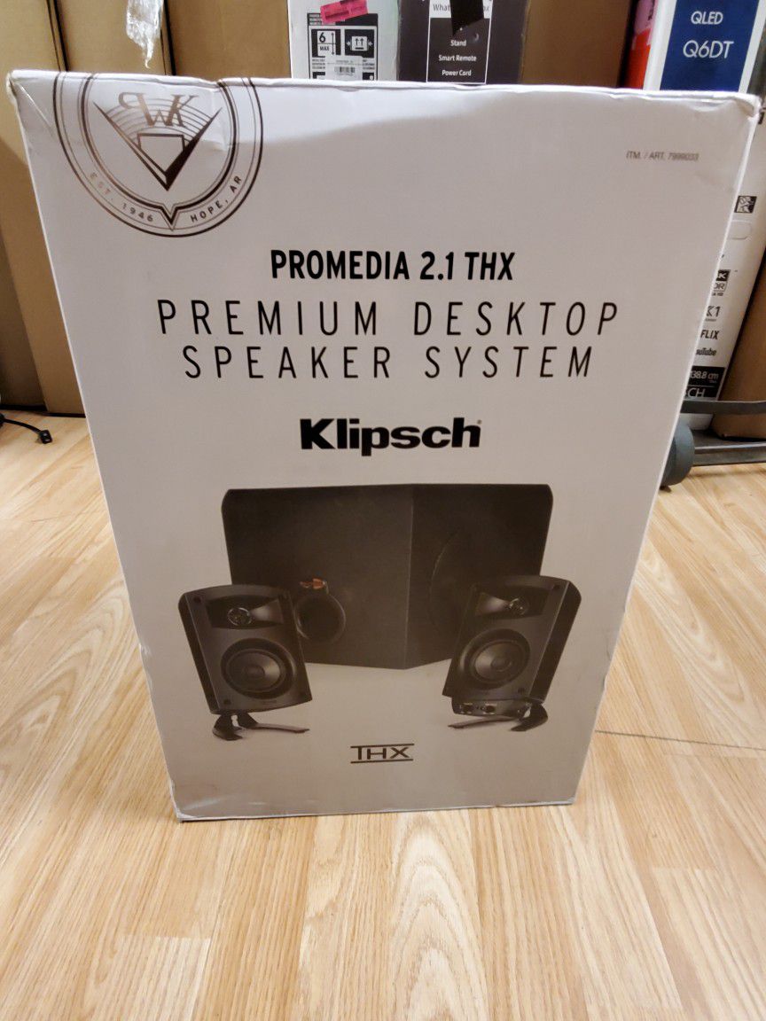 Klipsche Premium Desktop Speakers 🔊