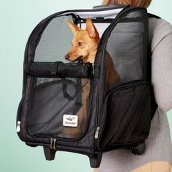 NEW Snoozer Roll Around Carrier 4 in 1 Travel Dog cat Large Black
