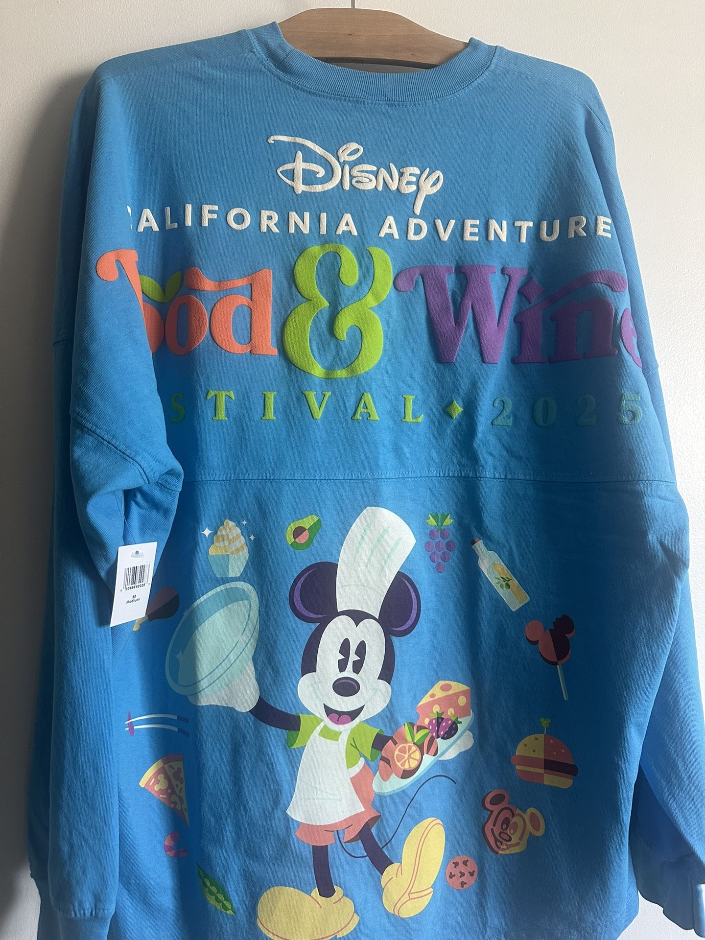 Disney California Adventure Food and Wine Festival 2025 Spirit Jersey