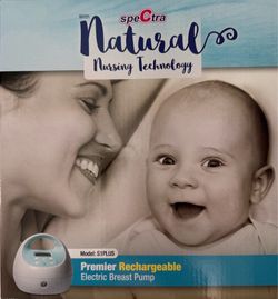 Spectra S1 Plus Breast Pump – NEW Sealed Box | Rechargeable Hospital Grade Pump S1+