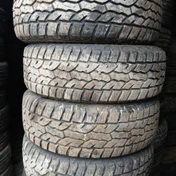 265/70/17 Set Of 4 All Terrain Good Tread $350  Installation Available 10 Each 