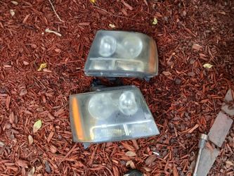2009 Chevy Silverado headlights.