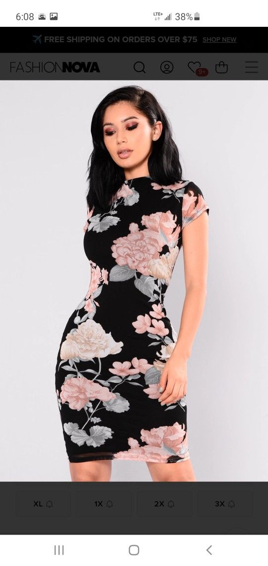 Fashion Nova Make You Fall In Love Dress - Floral, Midi ๐