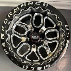 Weld 17x10 Beadlocks Avaliable for Chevy - Gmc - Dodge - Mustang - Bmw - 🔥🔥🔥 ( 2 Rears )