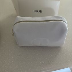 Cosmetiquera Dior Blanca  Orijinal