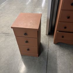 Nightstand & Dresser Set. 
