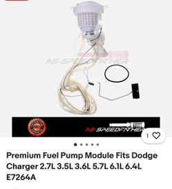 Fuel pump for the right side