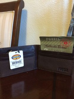 Authentic Fossil Brand Wallet