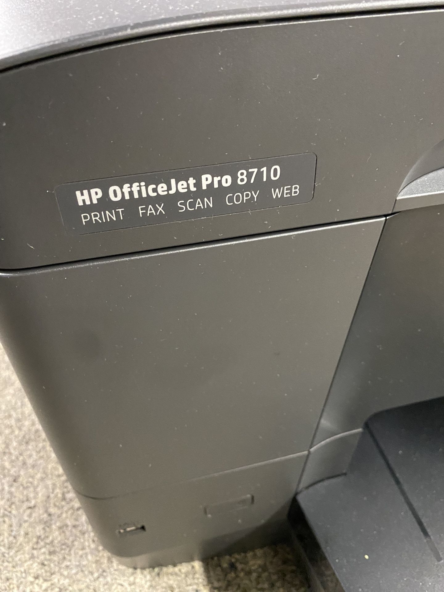 Hp Officejet 8710 All In One Printer