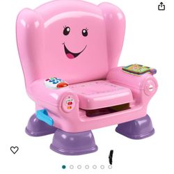 Fisher-Price Laugh & Learn Smart Stages Chair Electronic Learning Toy for Toddlers, Pink