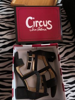 Circus block heel sandal size 7 brand new