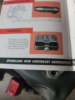 1951 Chevrolet NOS Accessory Ash Tray