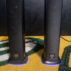 GoGroove SonaVerse Ti Desktop PC Speakers. 
