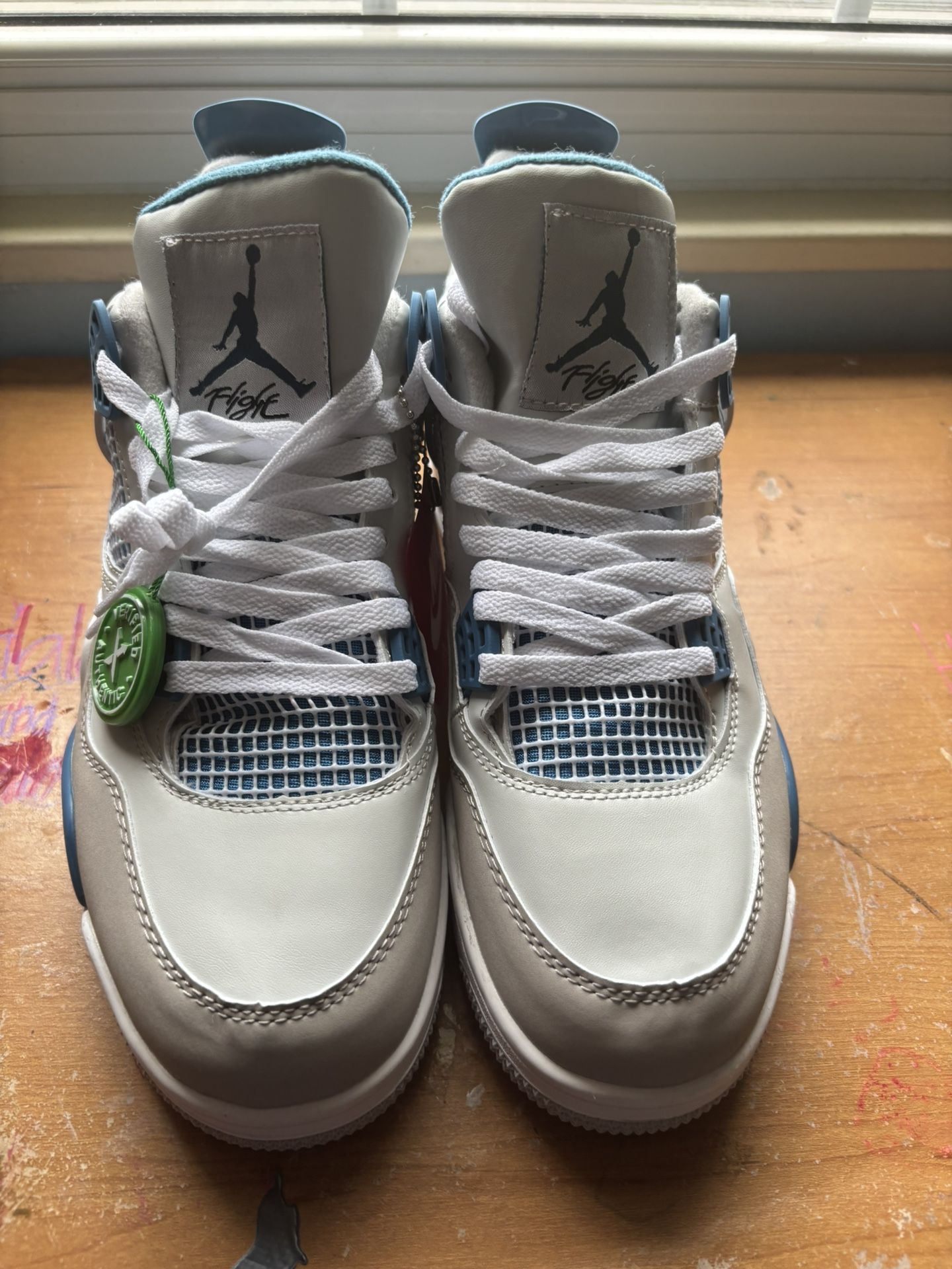 Air Jordan four retro military blue