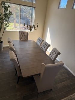 Dinning table and chairs