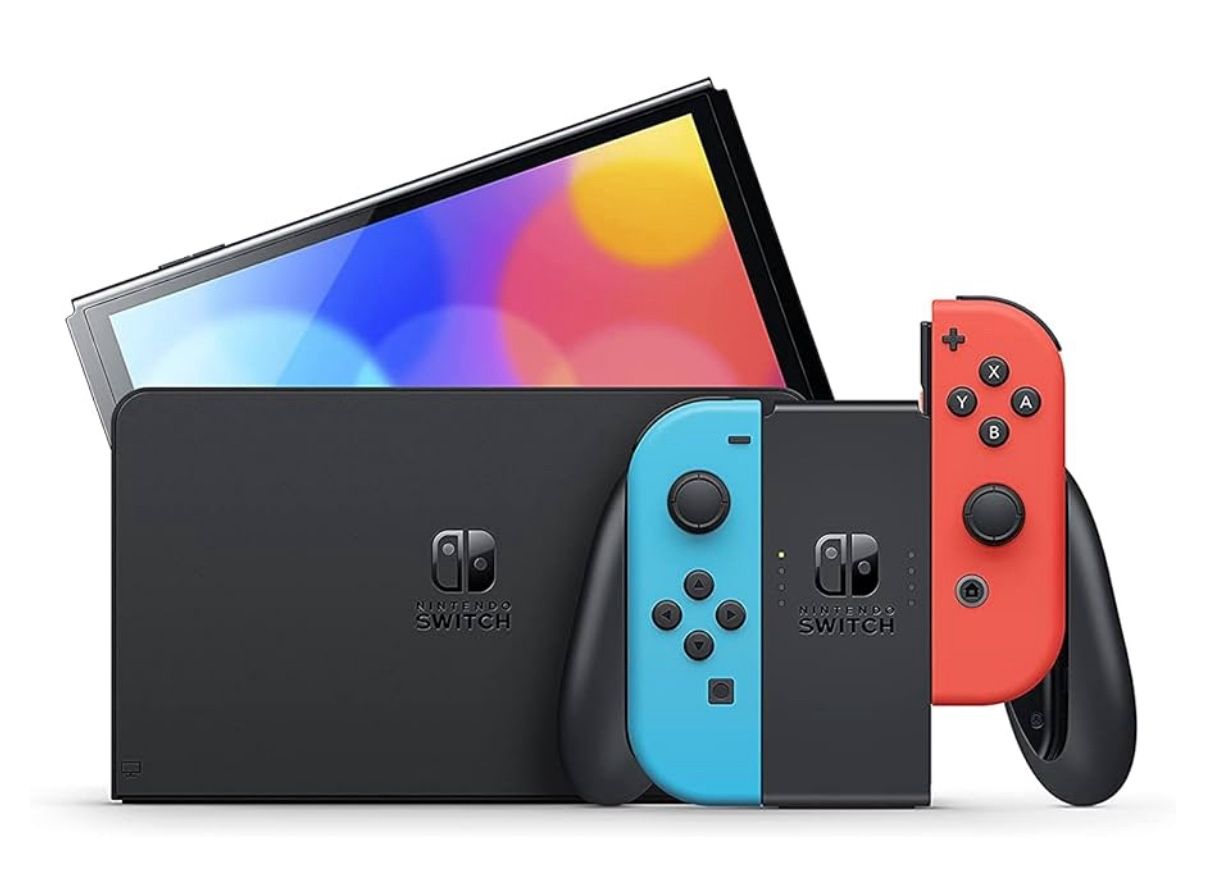 Nintendo Switch OLED Model BUNDLE!