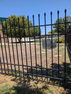 Metal fencing
