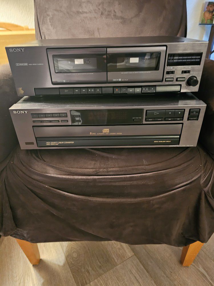 Dual Cassette & 5 CD Converter 