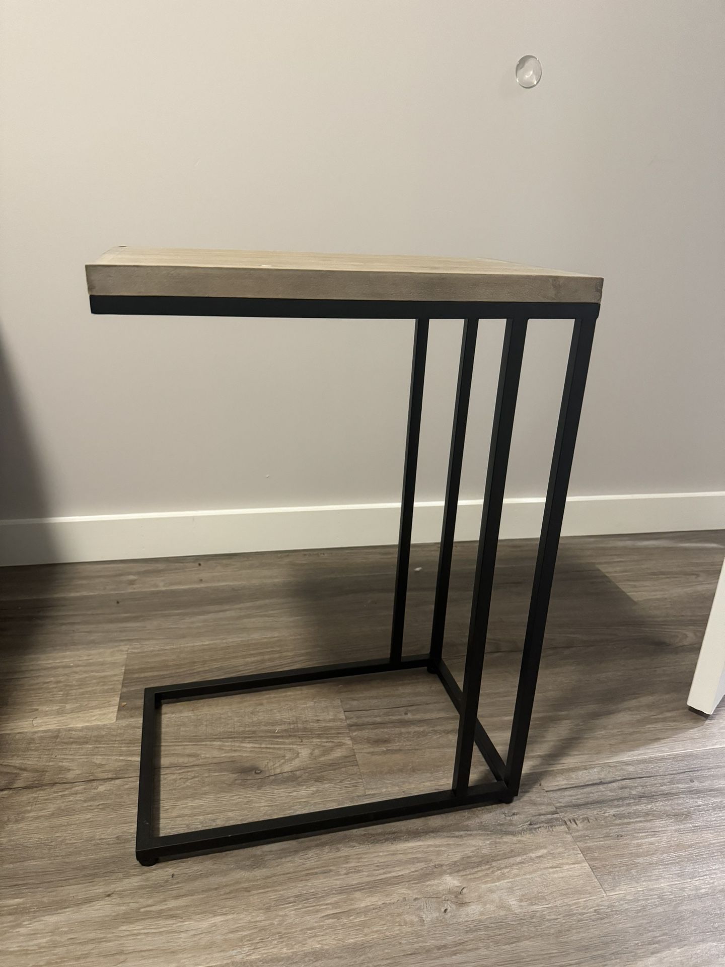C Shape Side Table - New 