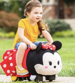Disney Minnie Mouse Tsum Tsum Ride-on Plush Toy by Huffy