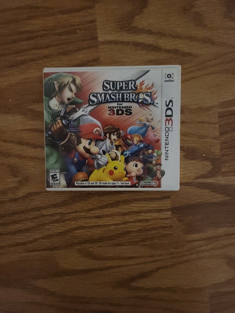 Super Smash Bros For Nintendo 3ds