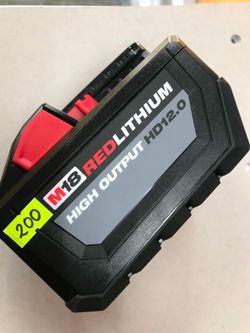 Mikwaukee Battery 12ah new