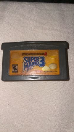 Súper Mario bros 3 for gameboy advance