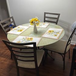 Glass Dining Table 