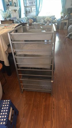 container store metal drawers