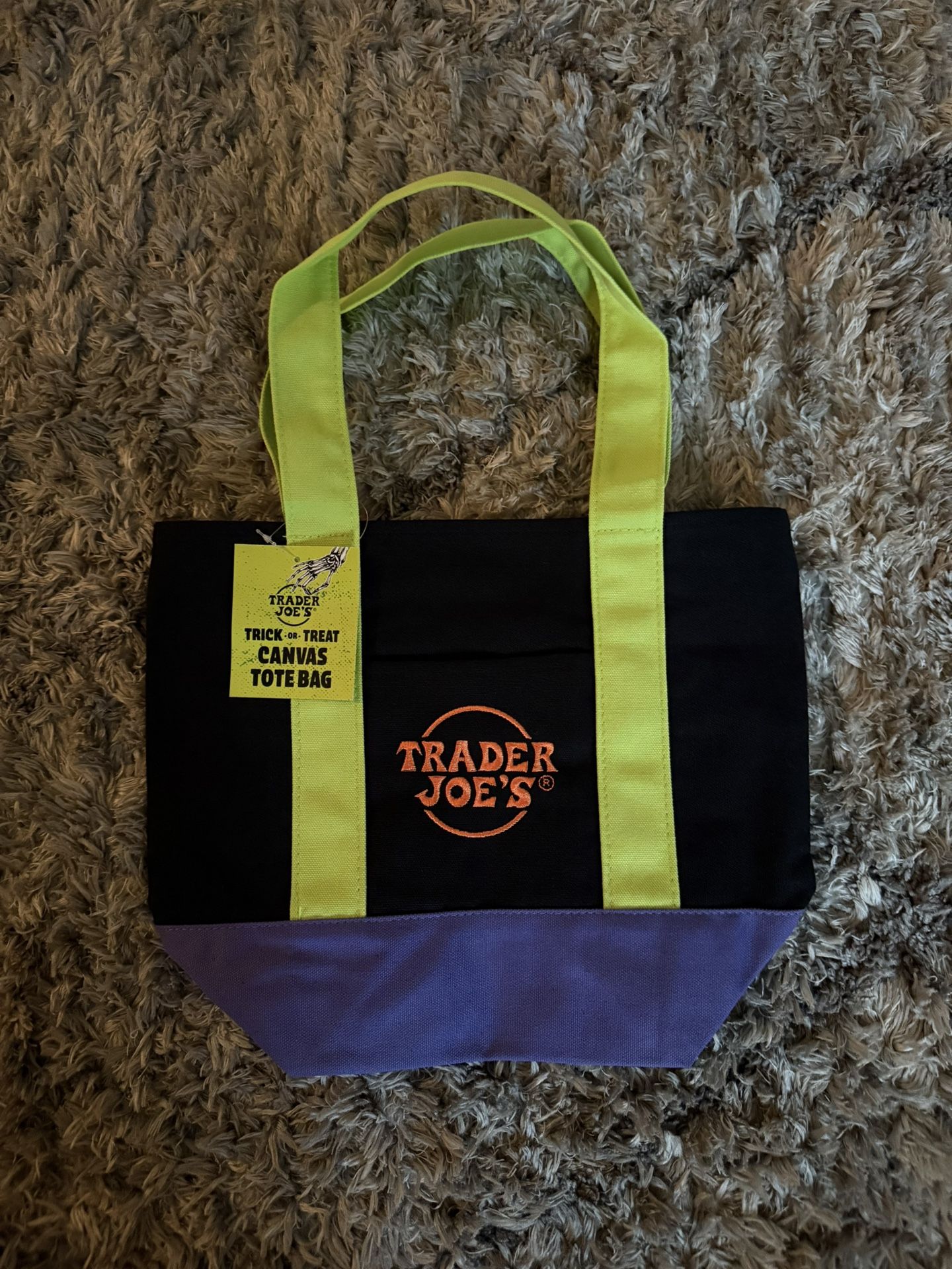 TJ Trick Or Treat Canvas Tote Bags