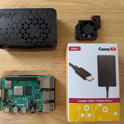 Raspberry Pi 4 Model B 4GB RAM + Case & Power Supply