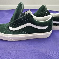 VANS Green Velvet Classic for Sale in San Antonio TX OfferUp