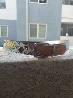 Adult Ed Hardy Men's Surf Crazy Reversible Belt