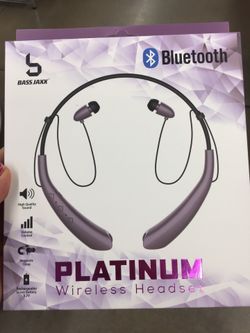 NWT purple Bluetooth wireless headset