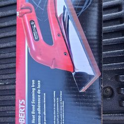 Deluxe Heat Bond Carpet Iron with Non-Stick