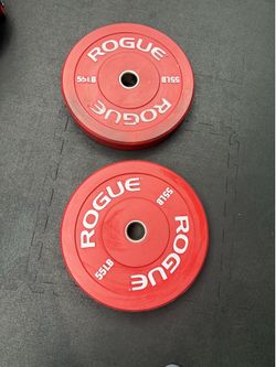 Rouge 55lb bumper plates