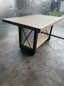 Table Oak Solid Wood 