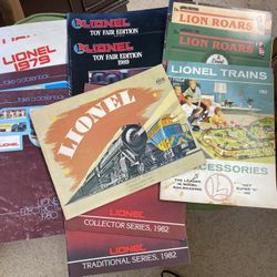Group Of Lionel And Other Catalogs/magazines 